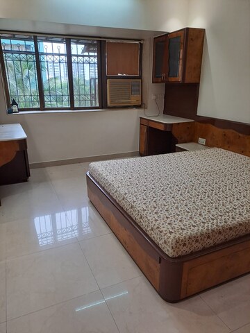 Master Bedroom in 3 BHK Apartment at Royal Classic Co Op Society, Andheri West – for Rent
