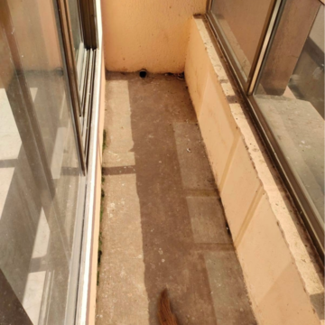 Balcony in 2 BHK Apartment at Aalap CHS, Hindu Colony – for Rent