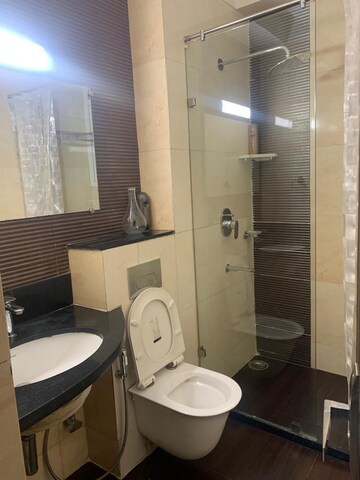 Bathroom in 3 BHK Apartment at Gulshan GC Grand, Vaibhav Khand – for Sale