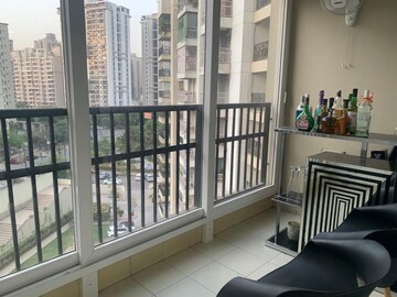 Balcony in 3 BHK Apartment at Gulshan GC Grand, Vaibhav Khand – for Sale