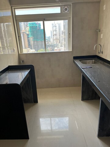 Kitchen in 1.5 BHK Apartment at Sugee Atharva, Prabhadevi – for Rent