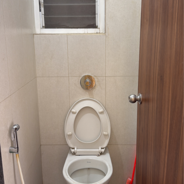 Bathroom in 1 BHK Apartment at Kolte Patil Life Republic, Marunji – for Rent