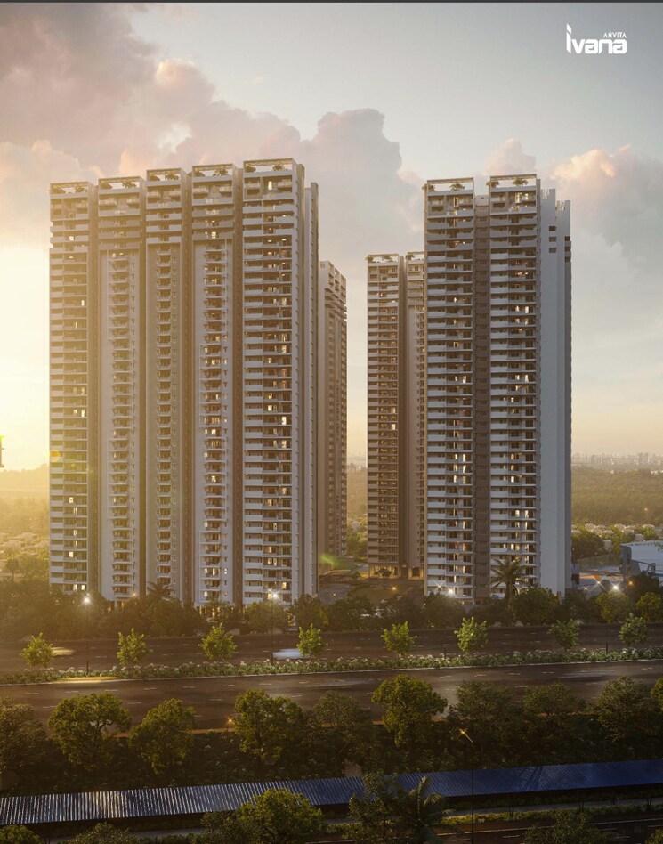 Exterior View, anvita-ivana 3 Bedroom 1890 Sq.Ft. Apartment In Kollur Hyderabad 8932101