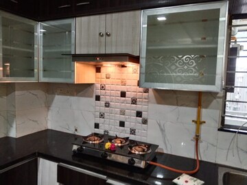 Kitchen in 2 BHK Apartment at Akshar Pavilion, Gotri – for Rent