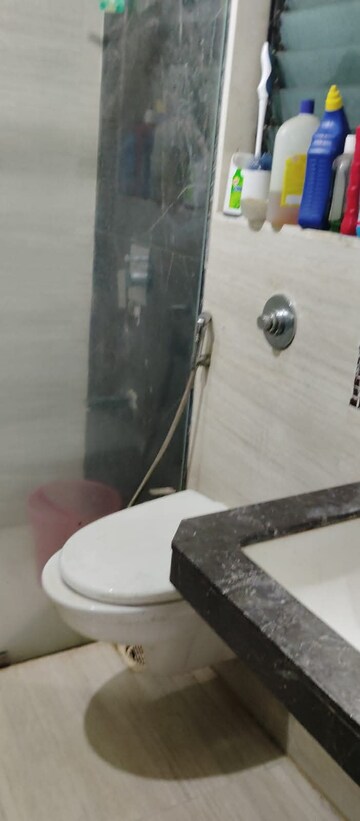 Bathroom in 2 BHK Apartment at Dosti Vijeta, Vartak Nagar – for Rent