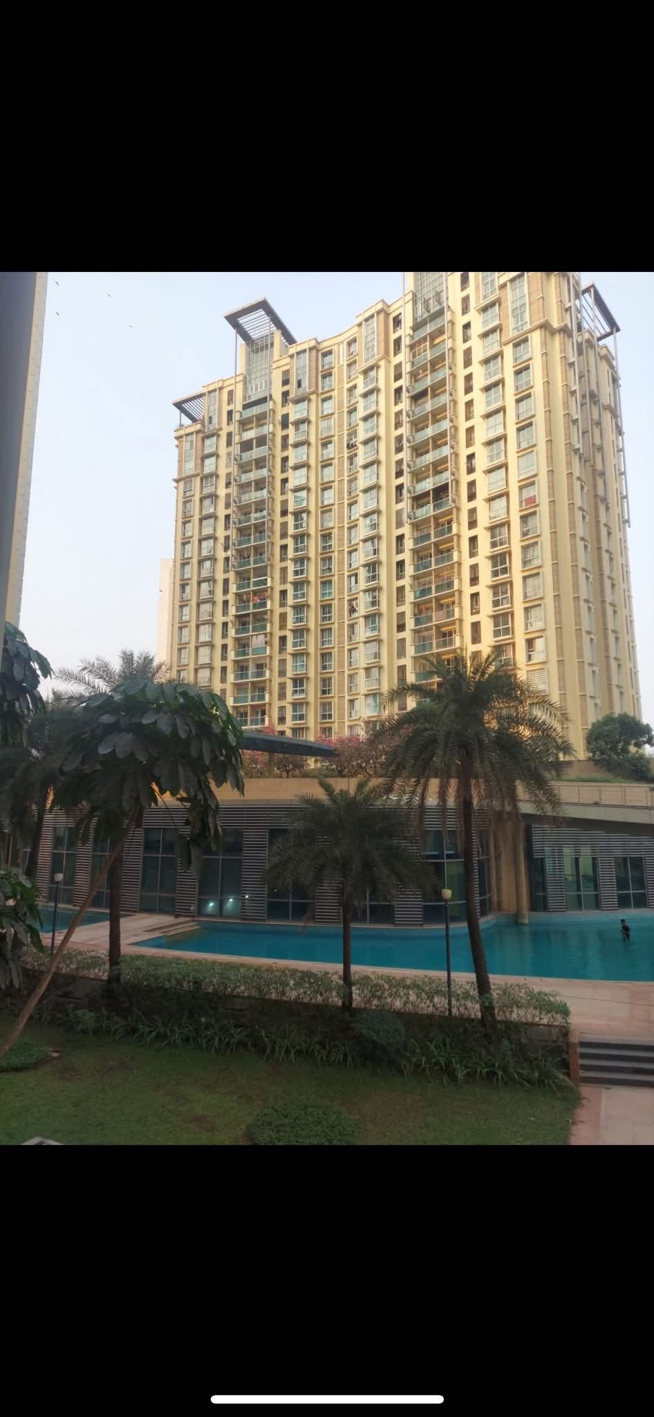 2 BHK Apartment For Rent in Sheth Vasant Lawns