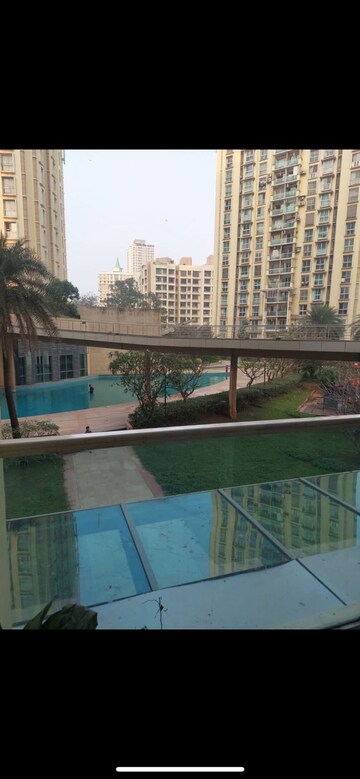 Balcony in 2 BHK Apartment at Sheth Vasant Lawns, Laxmi Nagar – for Rent