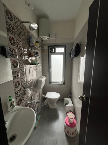 Bathroom in 2 BHK Apartment at Mahavir Kanti Avenue, Nalasopara East – for Rent