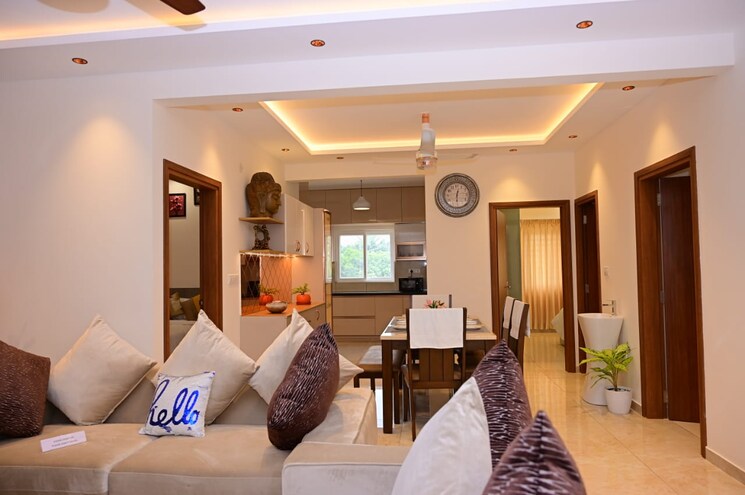 Living Room, sv-polaris 2 Bedroom 1310 Sq.Ft. Apartment In Panathur Bangalore 8932359