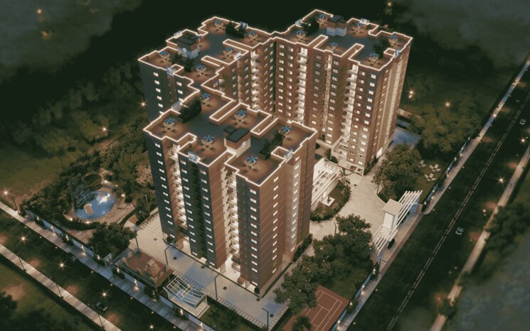 Exterior View, sv-polaris 2 Bedroom 1310 Sq.Ft. Apartment In Panathur Bangalore 8932359