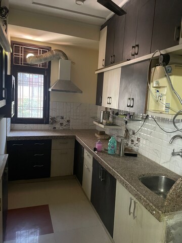 Kitchen in 3 BHK Apartment at Nand Residency, Malviya Nagar – for Rent