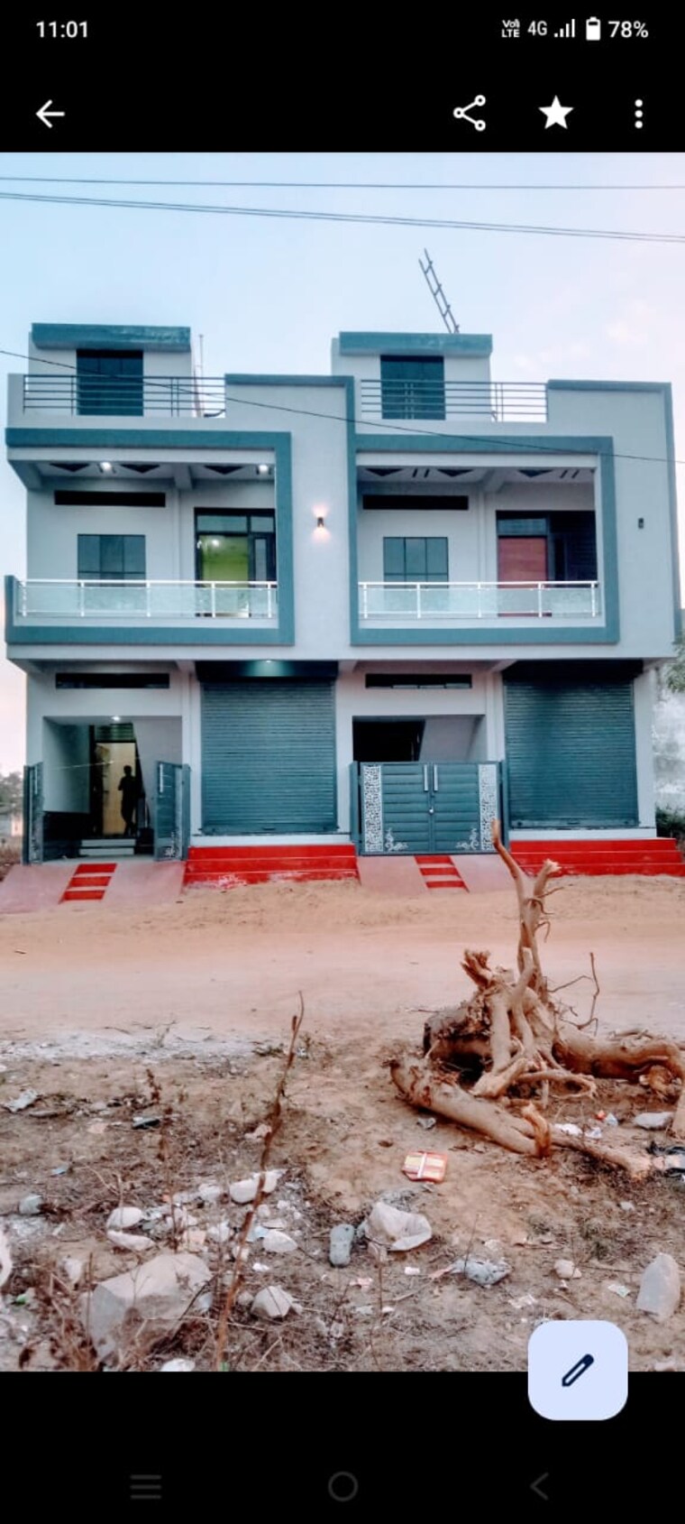Exterior View, govindpura 2 Bedroom 1350 Sq.Ft. Villa In Govindpura Jaipur 8932422