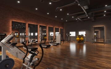 Gym in 3 BHK Apartment at SV Polaris, Panathur – for Sale