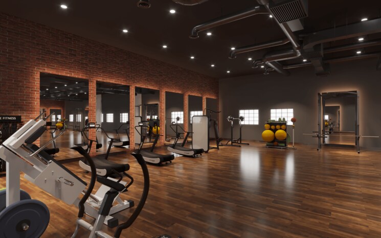 Gym, sv-polaris 3 Bedroom 1591 Sq.Ft. Apartment In Panathur Bangalore 8932461