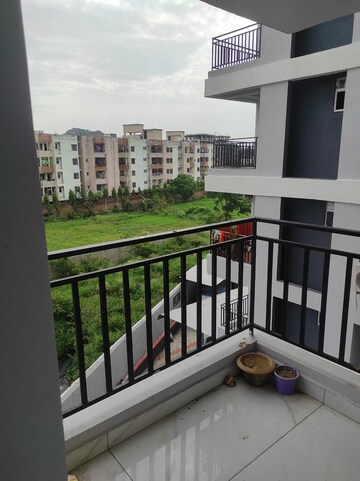 Balcony in 3 BHK Apartment at Hatia – for Rent