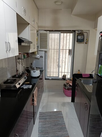 Kitchen in 2 BHK Apartment at Godrej Prime, Chembur – for Rent