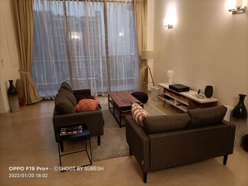 Living Room in 4 BHK Apartment at M3M Golf Estate, Sector 65 – for Rent