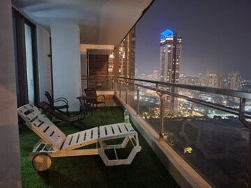 Balcony in 4 BHK Apartment at M3M Golf Estate, Sector 65 – for Rent