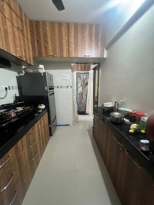 Kitchen in 1 BHK Apartment at Parsik Nagar – for Sale