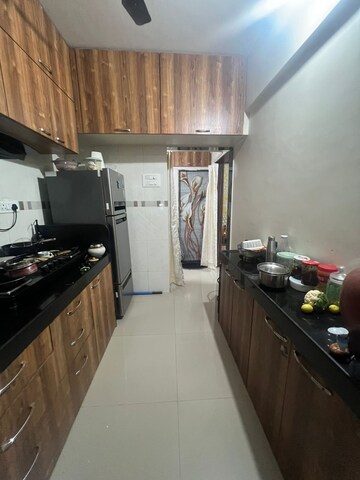 Kitchen in 2 BHK Apartment at Parsik Nagar – for Sale