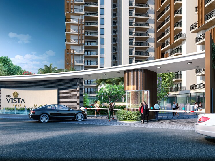 Exterior View, sg-vista 4 Bedroom 2650 Sq.Ft. Apartment In Raj Nagar Extension Ghaziabad 8932601