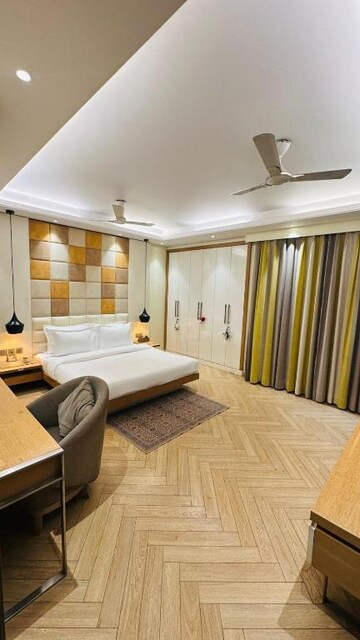Bedroom in 4 BHK Builder Floor at Vasant Vihar – for Rent