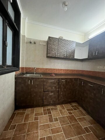 Kitchen in 3 BHK Apartment at Palm Residency Chhatarpur, Chattarpur – for Rent