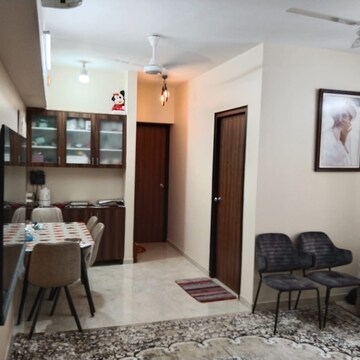 Living Room in 2 BHK Apartment at Lodha Amara, Sandoz Baug – for Rent