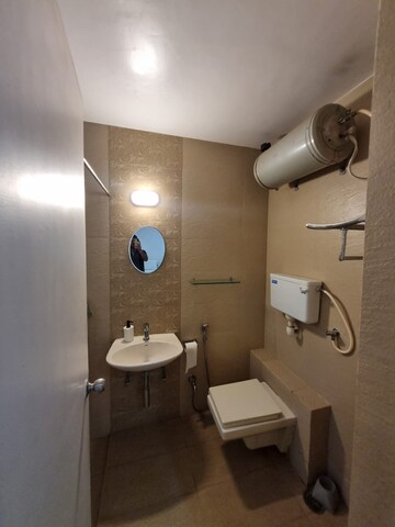 Bathroom in 2 BHK Apartment at Sanskruti Prabhat, Prabhat Road – for Rent