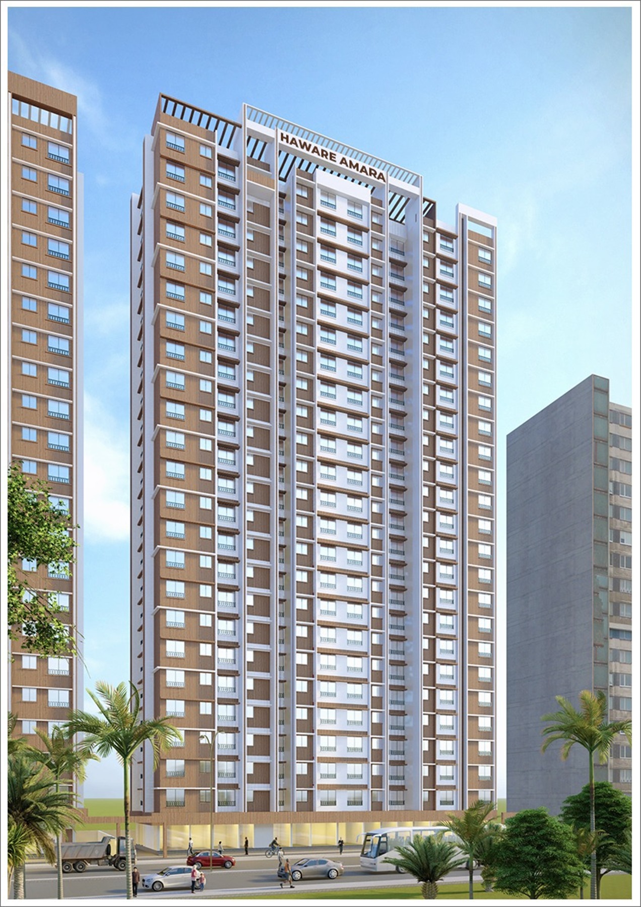 1 BHK Apartment For Rent in Haware Amara