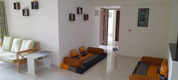 Living Room in 2 BHK Apartment at Skyi Manas Lake, Bhukum – for Rent