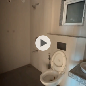 Bathroom in 2 BHK Apartment at Sheth Avalon Phase 2, Laxmi Nagar – for Sale