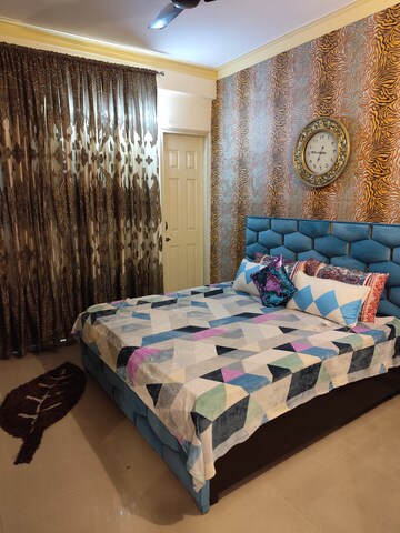 Bedroom in 3 BHK Apartment at Uninav Heights Phase I, Raj Nagar Extension – for Rent