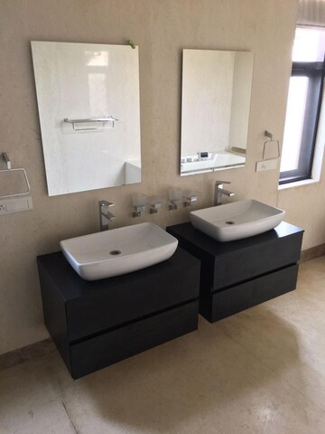 Bathroom in 4 BHK Apartment at Chaithanya Smaran, Whitefield – for Rent