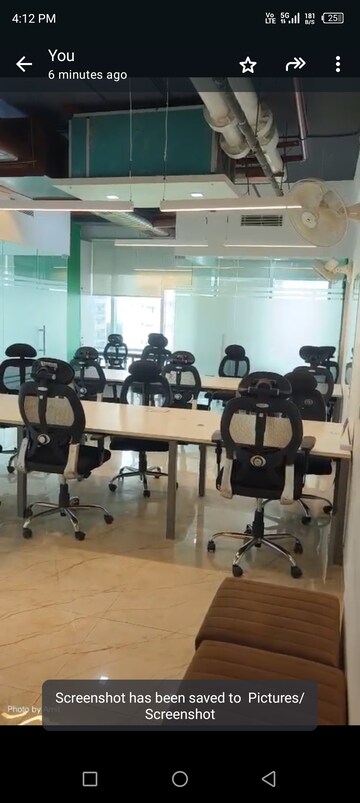 Floor Plan in  Office Space at Emaar The Palm Square, Sector 66 – for Rent