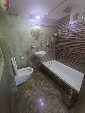 Bathroom in 3 BHK Builder Floor at New Alipore – for Rent