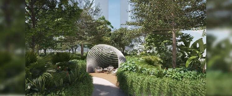 Garden, rustomjee-180-bayview 2 Bedroom 824 Sq.Ft. Apartment In Matunga West Mumbai 8932787