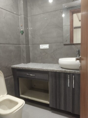 Bathroom in 4 BHK Builder Floor at Saket – for Rent
