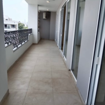 Balcony in 5 BHK Apartment at DLF Alameda, Southern Peripheral Road – for Rent