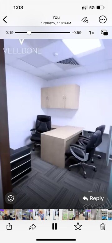Floor Plan in  Office Space at Sector 2 – for Rent