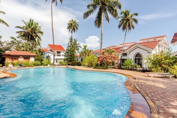 Swimming Pool in 3 BHK Villa at Arpora – for Rent