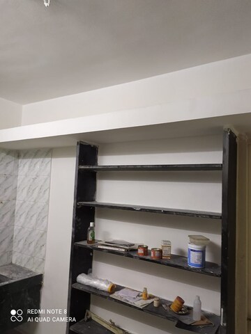 Kitchen in 1 RK Apartment at Samarth OM Residency, Bhusari Colony – for Rent