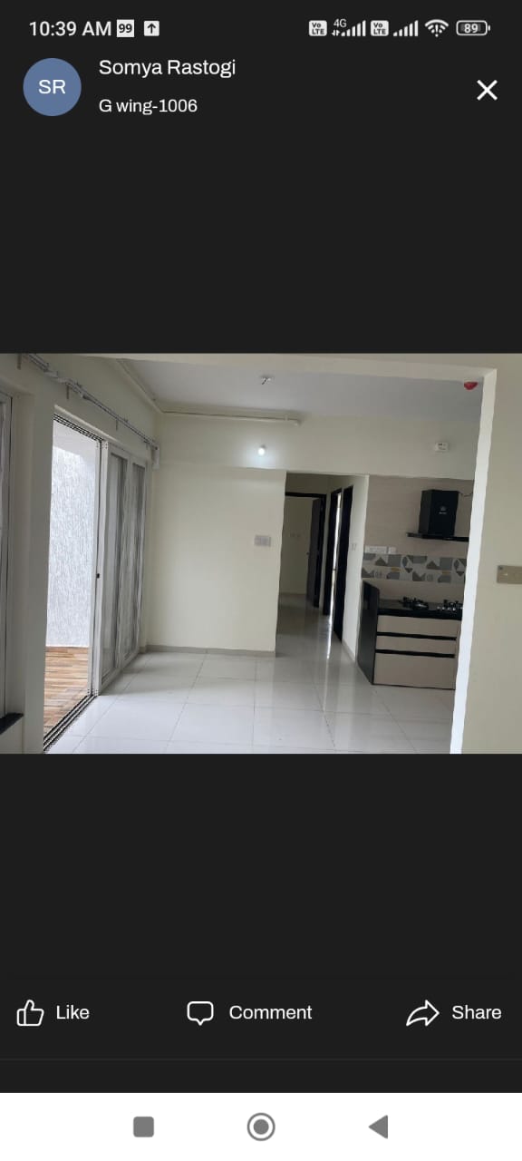 2.5 BHK Apartment For Rent in Kolte Patil Life Republic