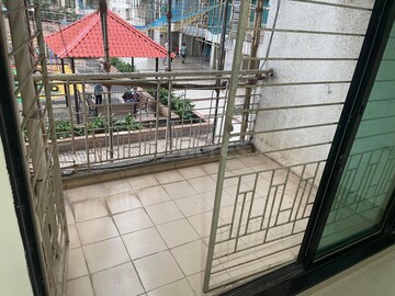 Balcony in 2 BHK Apartment at Mahavir Heritage CHS, Kharghar Sector 35g – for Sale