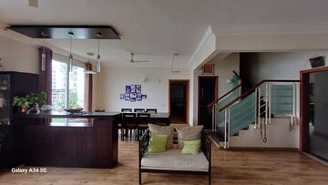 Living Room in 4 BHK Apartment at Prestige Shantiniketan, Whitefield – for Rent