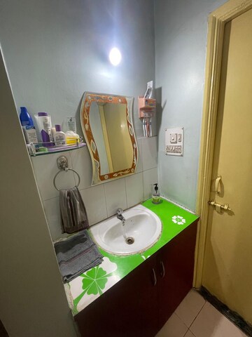 Bathroom in 2 BHK Apartment at RK Lunkad Nisarg City 1, Wakad – for Rent