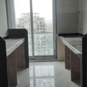 Kitchen in 2 BHK Apartment at SMB United Emporio, Kharghar Sector 11 – for Sale