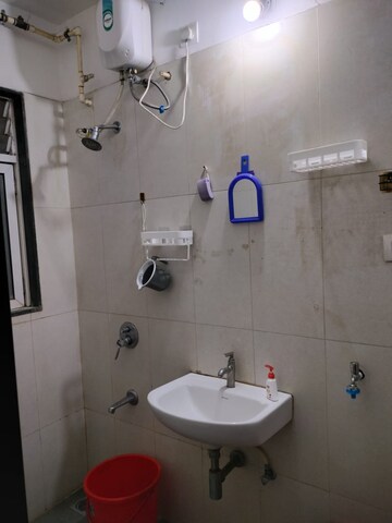 Bathroom in 1 BHK Apartment at Kolte Patil Life Republic, Hinjewadi – for Rent