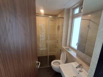 Bathroom in 3 BHK Apartment at Lodha World One, Worli – for Rent