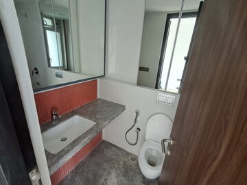Bathroom in 3 BHK Apartment at Lodha World One, Worli – for Rent